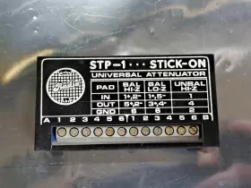 STP-1 RDL Stick Ons Audio Attenuator