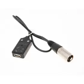 CAX4MUSB REMOTE AUDIO Xlr Male Usb Power Cable Intended
