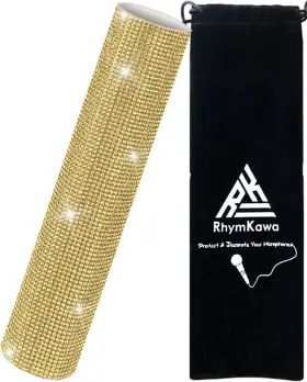 313099191185 RHYMKAWA Glittering Rhinestone Wireless Cover