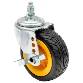 RCSTR5X2 ROCKNROLLER Roller Glider Caster Brake Carts