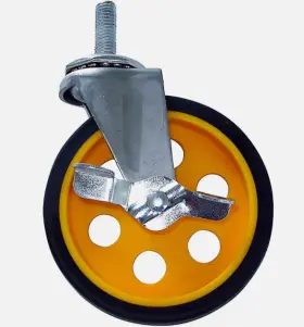 RCSTR5X125 ROCKNROLLER Roller Force Caster Brake Carts