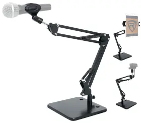 613817121440 ROCKVILLE Istand Desktop Boom Arm Mic Iphone