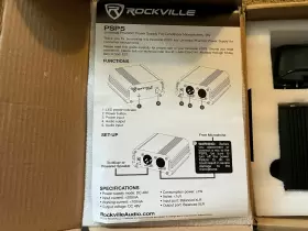 PSP5-1 ROCKVILLE Phantom Power Supply Rndi Di Box #3