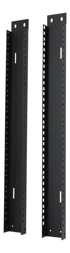 RAIL12U ROCKVILLE Reversible Rack Rails Circle Square Screw