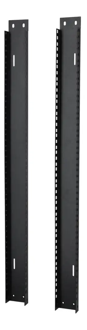 RAIL16U ROCKVILLE Reversible Rack Rails Circle Square Screw