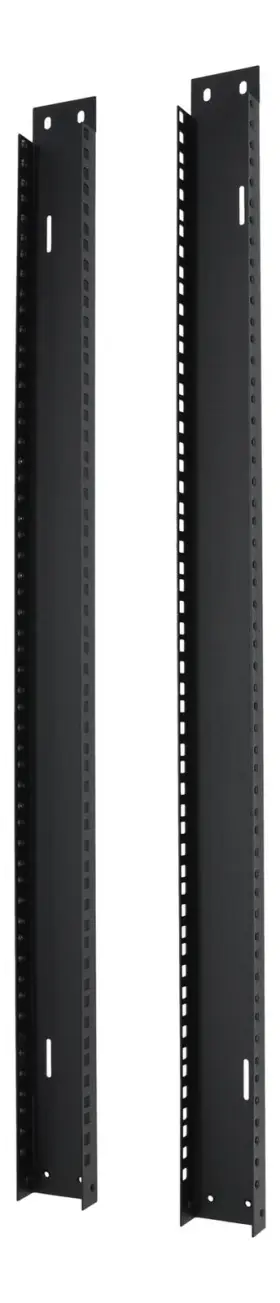 RAIL18U ROCKVILLE Reversible Rack Rails Circle Square Screw