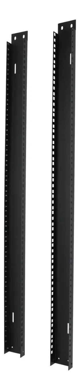 RAIL20U ROCKVILLE Reversible Rack Rails Circle Square Screw