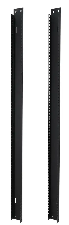 RAIL24U ROCKVILLE Reversible Rack Rails Circle Square Screw