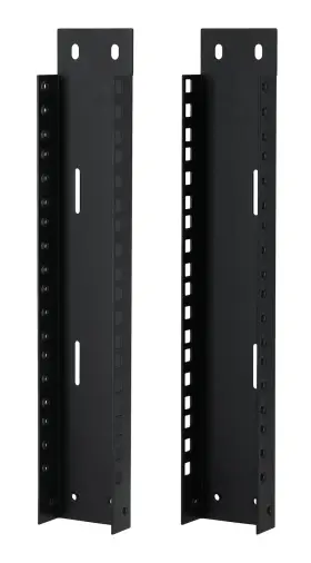 RAIL6U ROCKVILLE Reversible Rack Rails Circle Square Screw