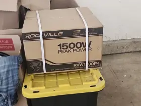 RVW1500P4 ROCKVILLE Raw Dj Subwoofer Woofer Magnet