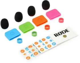 COLORS2 RODE Windshields Wireless Go Lavalier