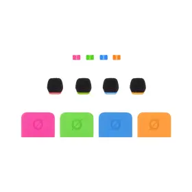 COLORS3 RODE Windshields Set Lavalier Wireless Go