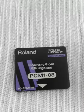 PCM1-08 ROLAND Waveform Card Country Folk Bluegrass