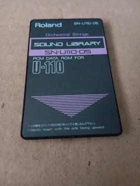 SN-U110-05 ROLAND Orchestral Strings Sound Library Pcm Data #3