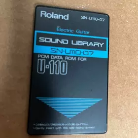 SN-U110-07 ROLAND Electric Guitar Sound Library Pcm Data