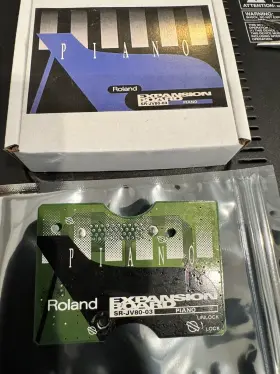 SR-JV80-03 ROLAND Piano Sound Expansion Card Jv Synths