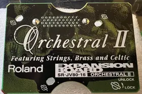 SR-JV80-16 ROLAND Orchestral Expansion Board Jv Sound Card