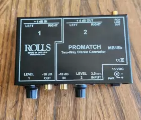 MB15B ROLLS Promatch Stereo Converters Power Supplys #3
