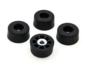 MF10T-TPR87-B RUBBERFEET US Tall Round Rubber Feet Bumpers