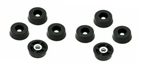 SF6T-TPR87-B RUBBERFEET US Round Rubber Feet Bumpers