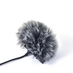 709327271031 RUITTOS Lavalier Microphone Wind Screen Furry #3