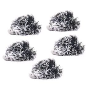 709327271031 RUITTOS Lavalier Microphone Wind Screen Furry