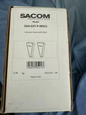 DSA-EXT-P-M915 SACOM Clearone Wls Antnna Kit #3