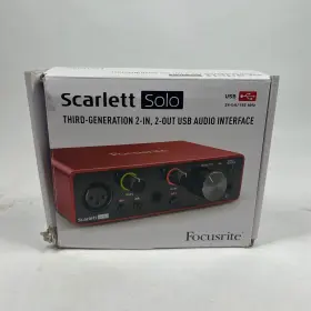 MOSC0024 SCARLETT Solo Usb Audio Interface
