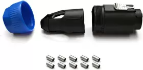 SAPT74PACK SEISMIC AUDIO Pack Speakon Connector Pole Plug #3