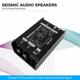 812451016185 SEISMIC AUDIO Speakers Passive Box Left Switch #3