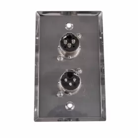 847861019976 SEISMIC AUDIO Speakers Dual Xlr Male Female Wall #2