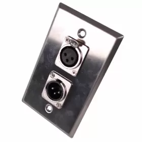 847861019976 SEISMIC AUDIO Speakers Dual Xlr Male Female Wall