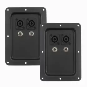 SEI2791 SEISMIC AUDIO Jack Plates Dual Speakon Pa Dj Spe