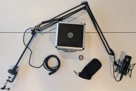 SCM-660 SENAL Condenser Microphone Desk Mount Boom