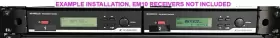 GAM3 SENNHEISER Wireless Dual Rackmount Xsw Receivers #2