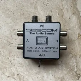 Ses-audio-ab SESCOM Rca Stereo Ipod Flac Wma Switch