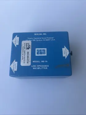 MS-1A SESCOM Impedance Mic Splitter