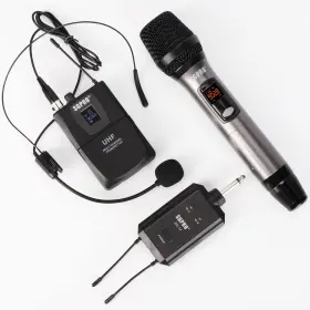 SG-14B SGPRO Wireless Microphone Set Receiver Mute Batter