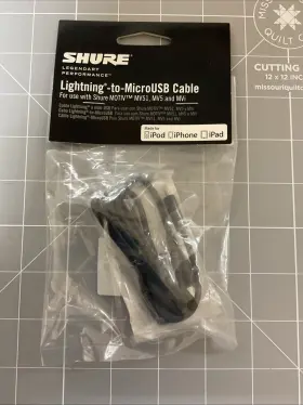 Amv-ltg SHURE Micro Usb Lightning Cable