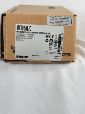 MX395AL-C SHURE Microflex Cardioid Boundary Microphone