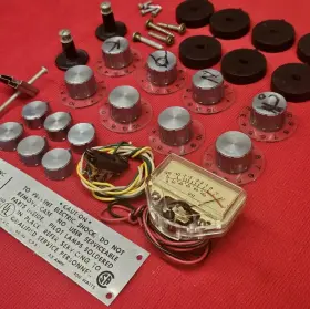 VA-300C SHURE Pa Mixer Vocal Master Meter Knobs