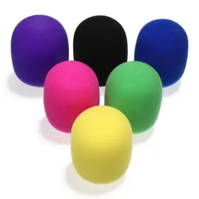 5476UVZW1480 SKRFREN Microphone Cover Colorful Foam Mic