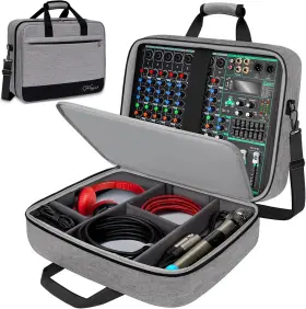 604800GRY SNIGJAT Audio Mixer Dj Bag