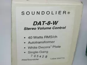 SAT-10-W SOUNDOLIER Stereo Volume Control Autotransformer #2
