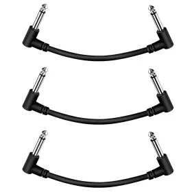 686082999069 SOVVID Pack Guitar Patch Cables Right Angle