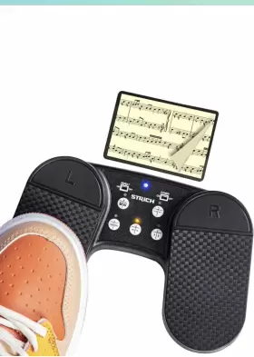 774034315293 STRICH Page Turner Pedal Wireless Music