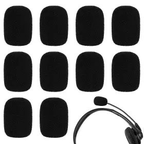 585016 STYQUENZER Pack Mini Lapel Headset Microphone Foam