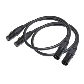 W-082 SUANQI Xlr Adapter Cable Male Female Balanced