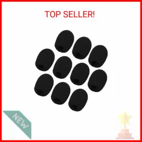 726084399426 SUNMNS Pack Mini Lapel Headset Microphone Foam