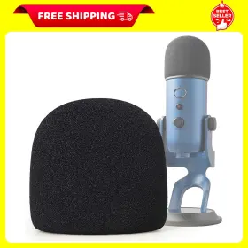 313097932964 SUNMON Microphone Foam Windscreen Cover Yeti